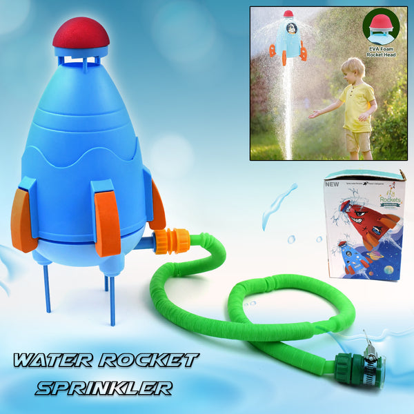 Sprinkler Rocket Launcher Summer Toys For Kids (1 Set)