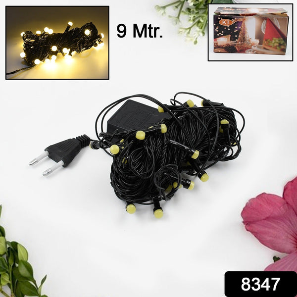 9mtr Flower Design Home Decoration Electrical Series Light Home Decoration Diwali  Wedding Led Christmas String Light Indoor And Outdoor Light Festival Decoration Led String Light Multi-color Light 1.4mm (36l 9mtr)