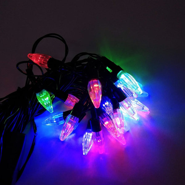 9mtr Flower Design Home Decoration Electrical Series Light Home Decoration Diwali  Wedding Led Christmas String Light Indoor And Outdoor Light Festival Decoration Led String Light Multi-color Light 1.4mm (36l 9mtr)