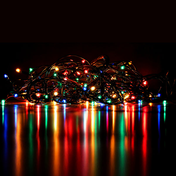 8344 3mtr Home Decoration Diwali  Wedding Led Christmas String Light Indoor And Outdoor Light Festival Decoration Led String Light Multi-color Light (15l 3 Mtr)