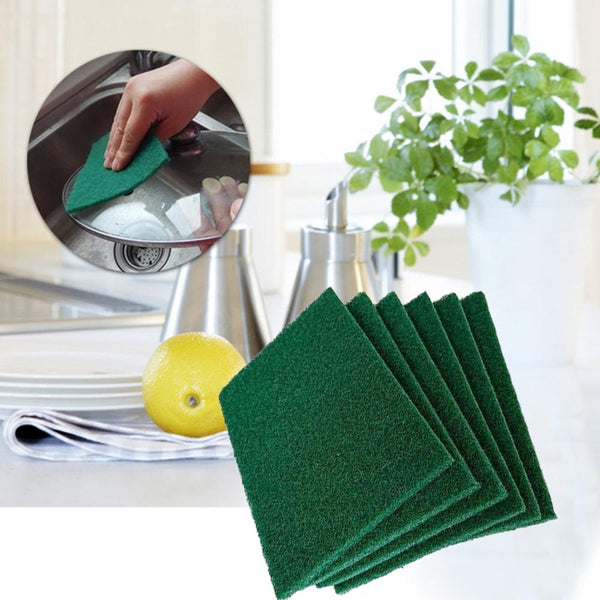 3438 Scrub Sponge Cleaning Pads Aqua Green