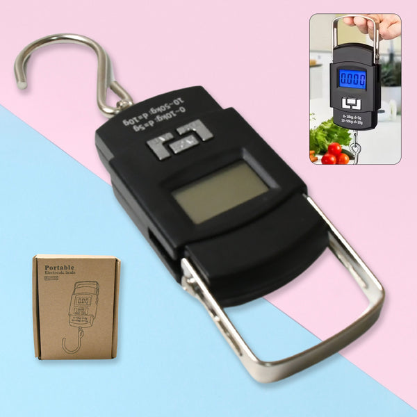 549 Digital Portable Hook Type Weighing Scale (50 Kg Multicolor)