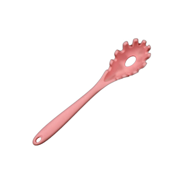 5425 Pasta Fork Silicone Cookware Spaghetti Strainer Server Spoon No Hurt The Pot High Temperature Resistant Nonslip.