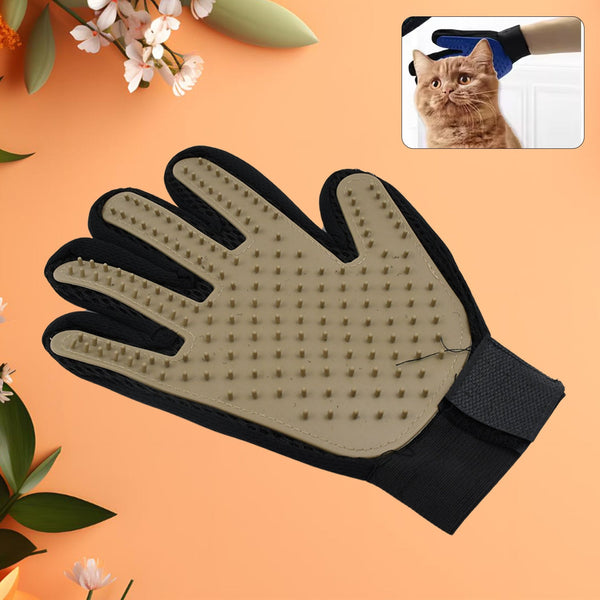 Dark Brown True Touch Gloves Gloves Bathing Tool (1 Pc)